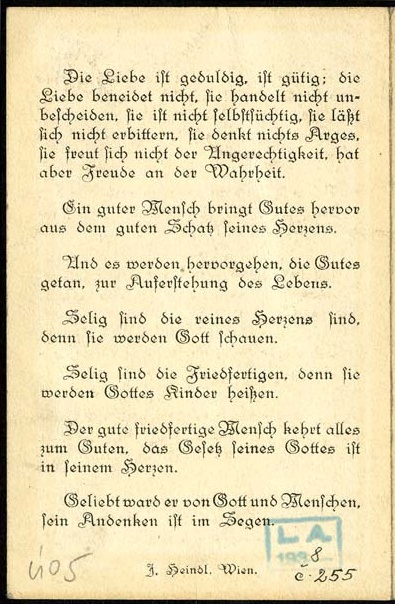 Náhledový obrázek Zbožná vzpomínka - Auersperg, Adolf Prinz von - 1
