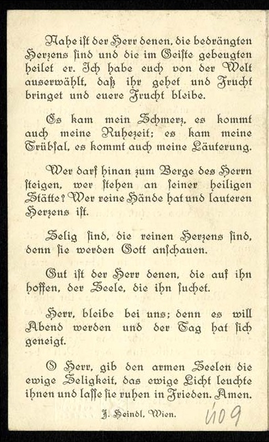Náhledový obrázek Zbožná vzpomínka na Auersperg, Karl Fürst von - 3