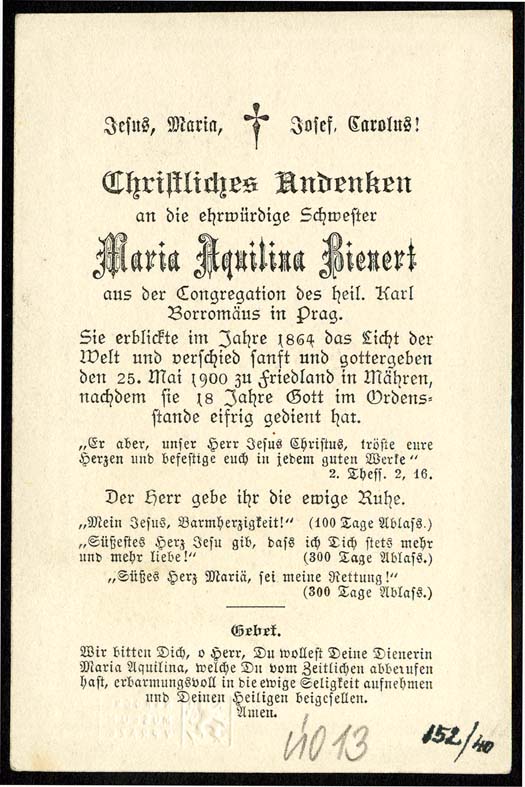 Náhledový obrázek Zbožná vzpomínka - Bienert, Maria Aquilina - 2