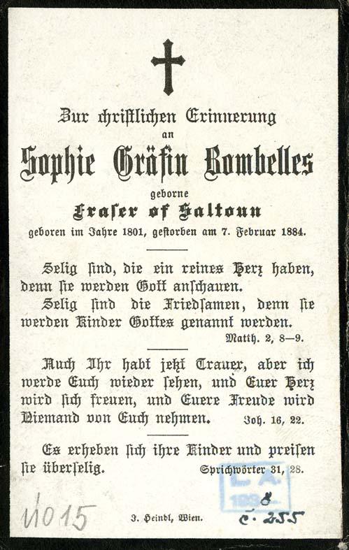 Náhledový obrázek Zbožná vzpomínka - Bombelles, Sophie Gräfin - 2