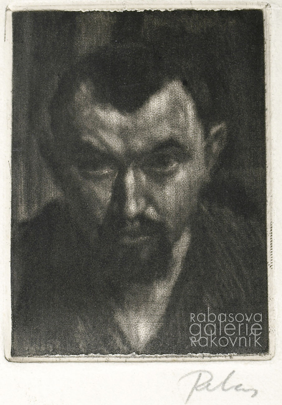 Náhledový obrázek Rabas Václav, Autoportrét - 1
