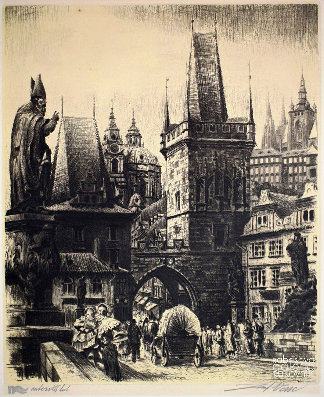 Náhledový obrázek předmětu Vaic Josef, Karlův most
