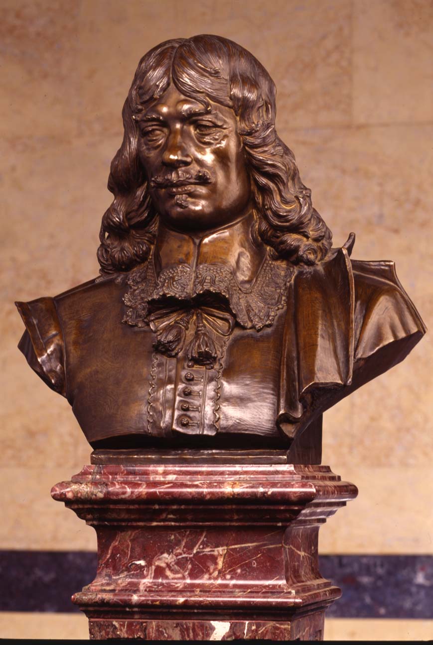 Náhledový obrázek Václav Hollar - busta v Pantheonu - 1