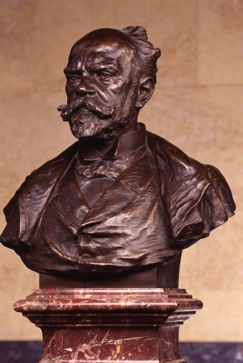 Náhledový obrázek předmětu Antonín Dvořák - busta v Pantheonu