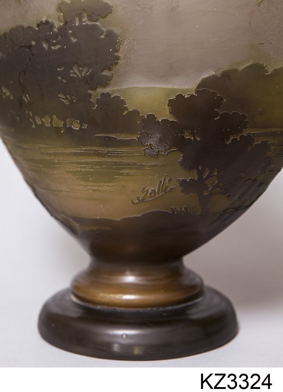 Náhledový obrázek Vázas motivem vodní krajiny - 2