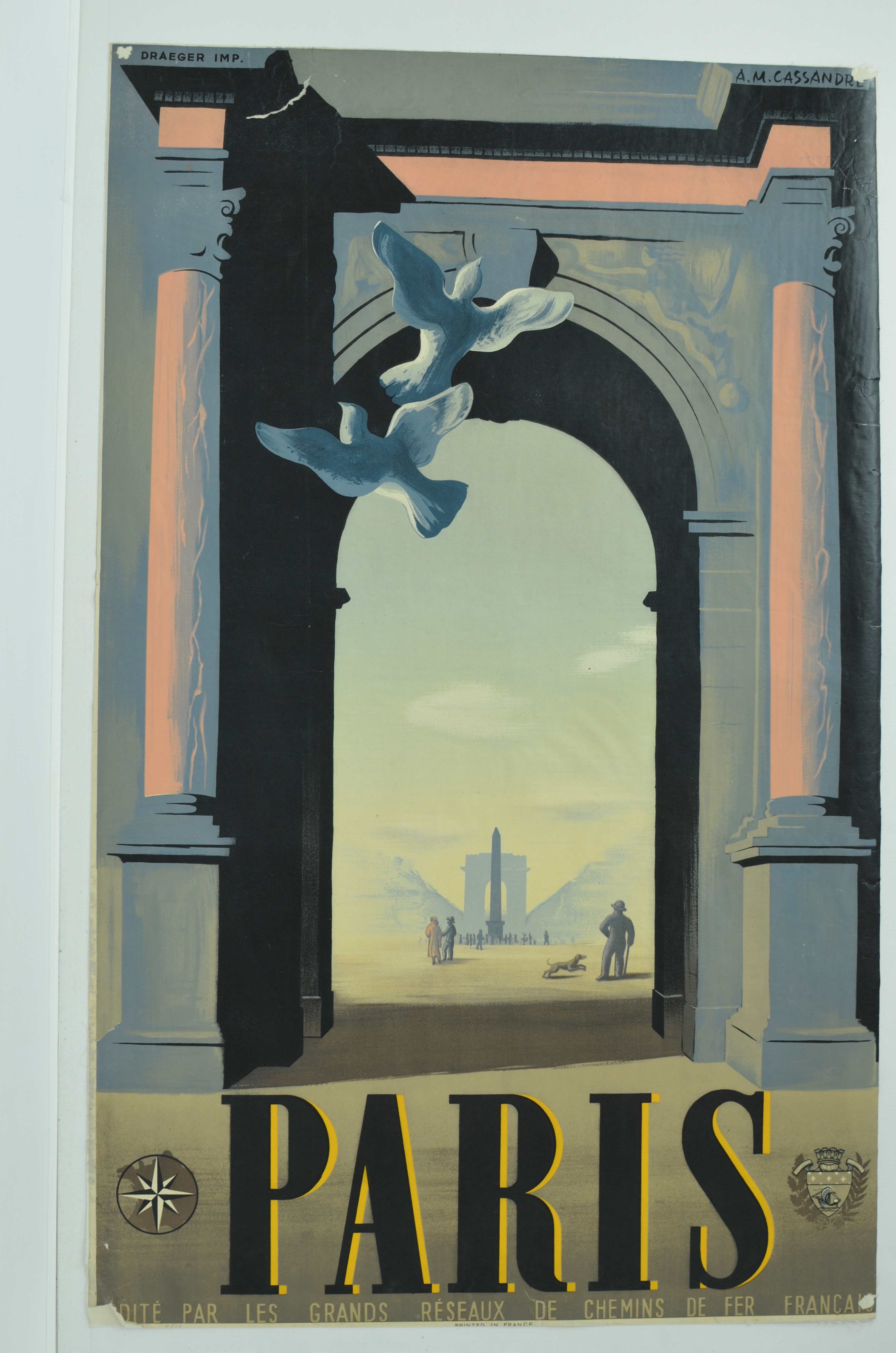 Náhledový obrázek Paris Les grands réseaux e chemins de fer francais - 1