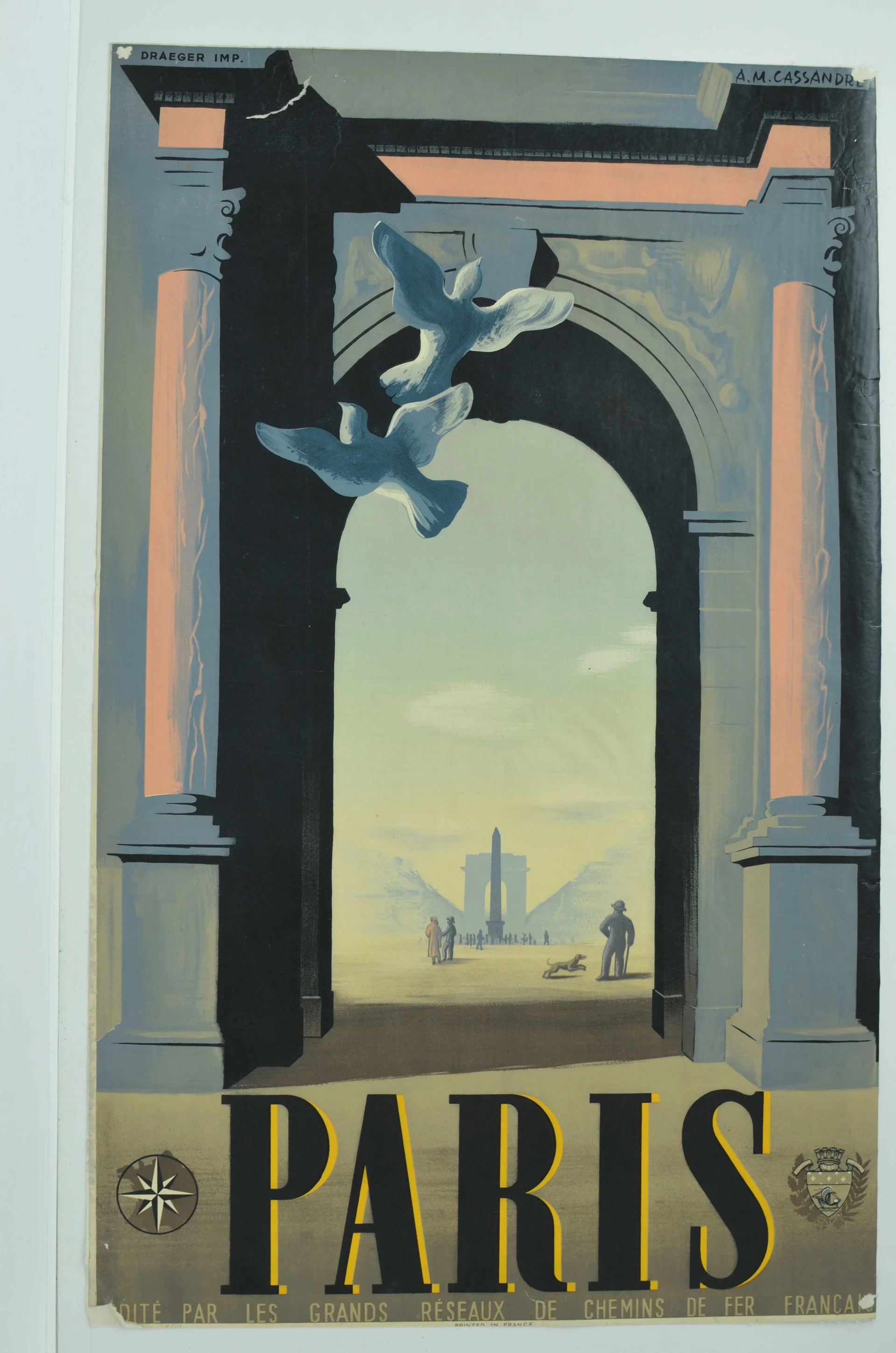 Obrázek Paris Les grands réseaux e chemins de fer francais