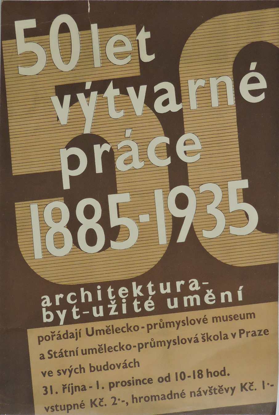 Náhledový obrázek 50 let výtvarné práce 1885-1935 - 1