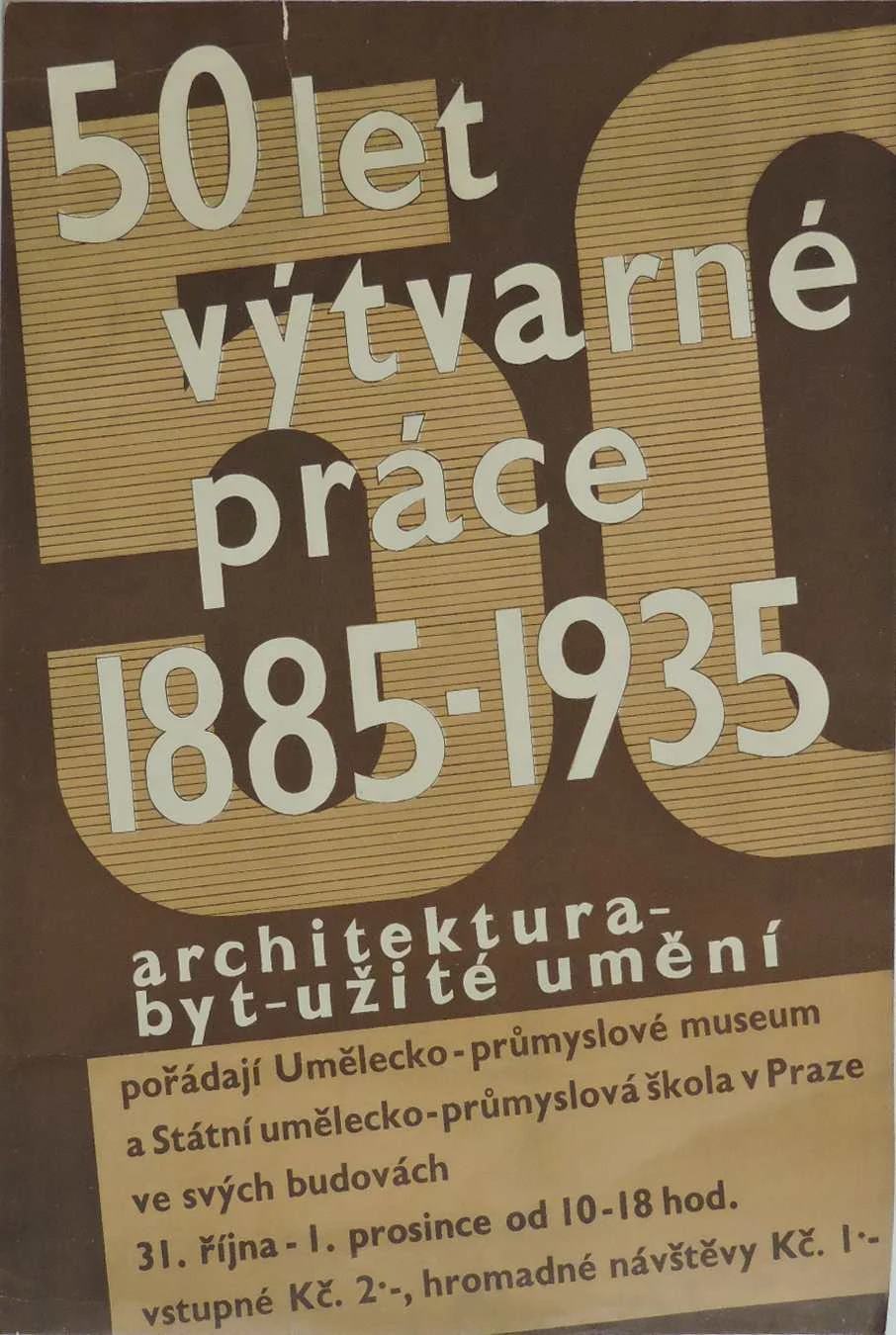 Obrázek 50 let výtvarné práce 1885-1935