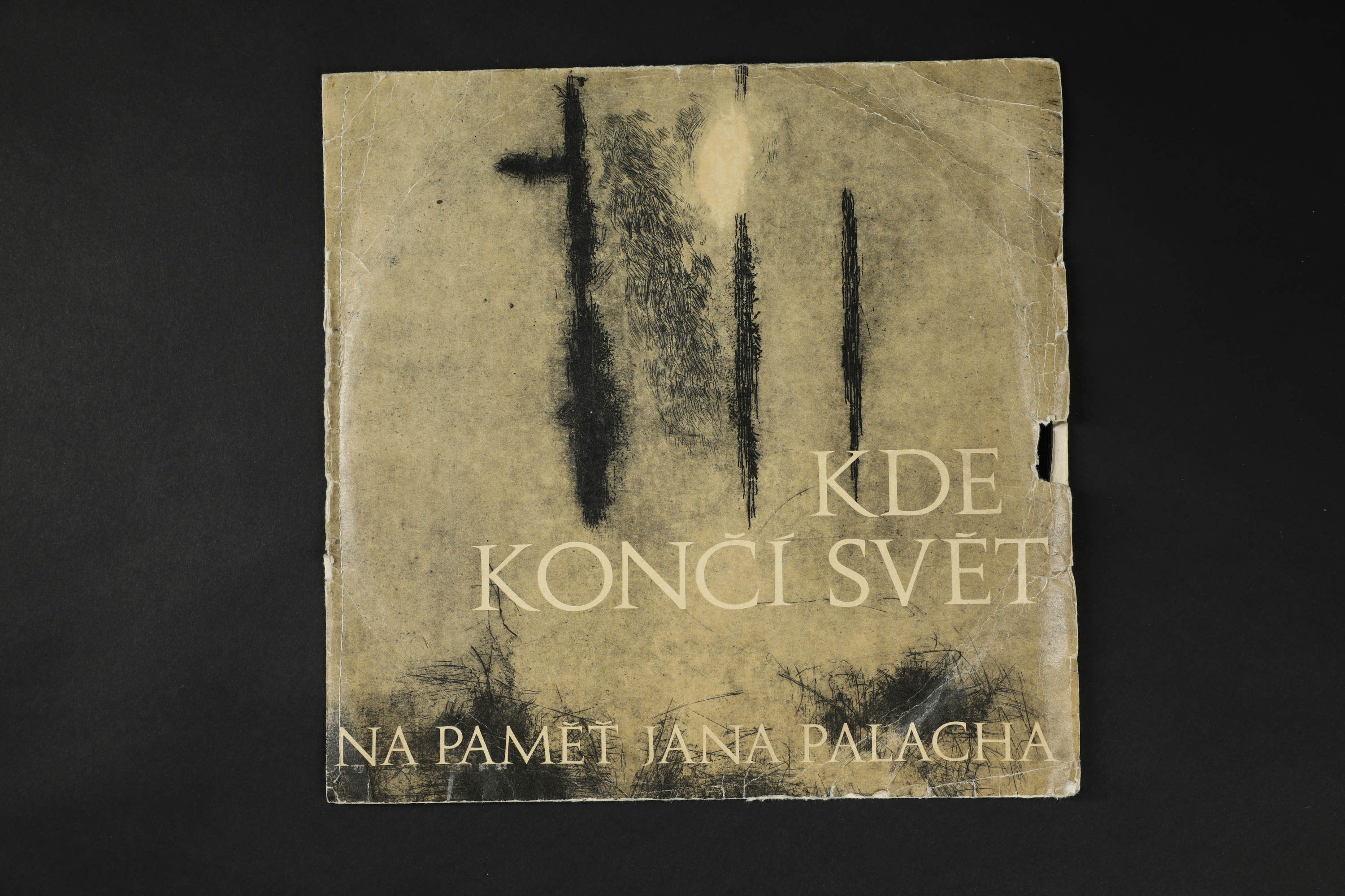Náhledový obrázek Gramofonová deska Kde končí svět. Na paměť Jana Palacha - 1