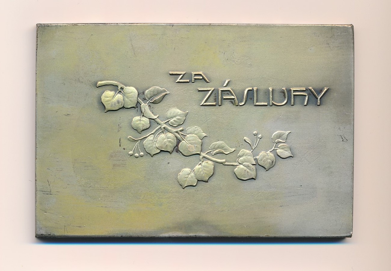 Náhledový obrázek Záslužná plaketa - 2
