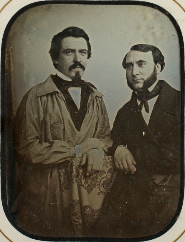Náhledový obrázek Ferdinand Fingerhut s přítelem - 1