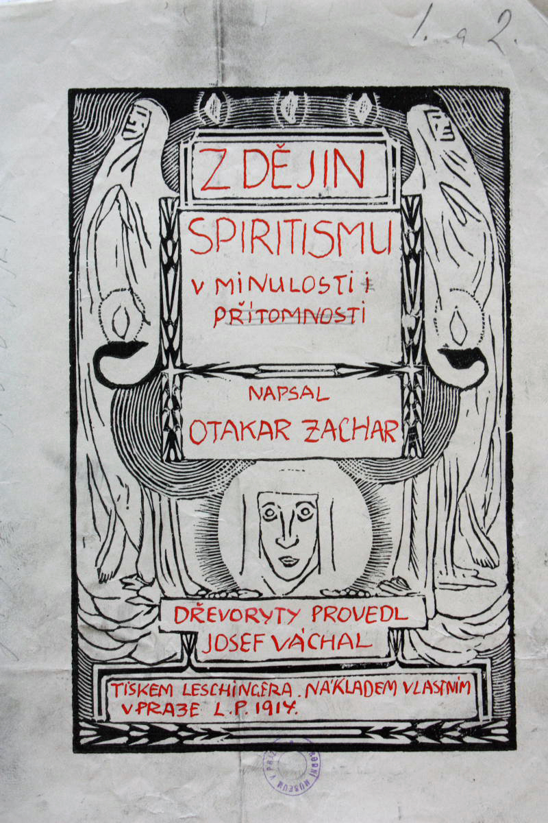 Náhledový obrázek Josef Váchal - Návrh titulního list - 1