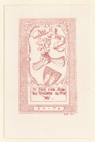 Náhledový obrázek Exlibris - 2