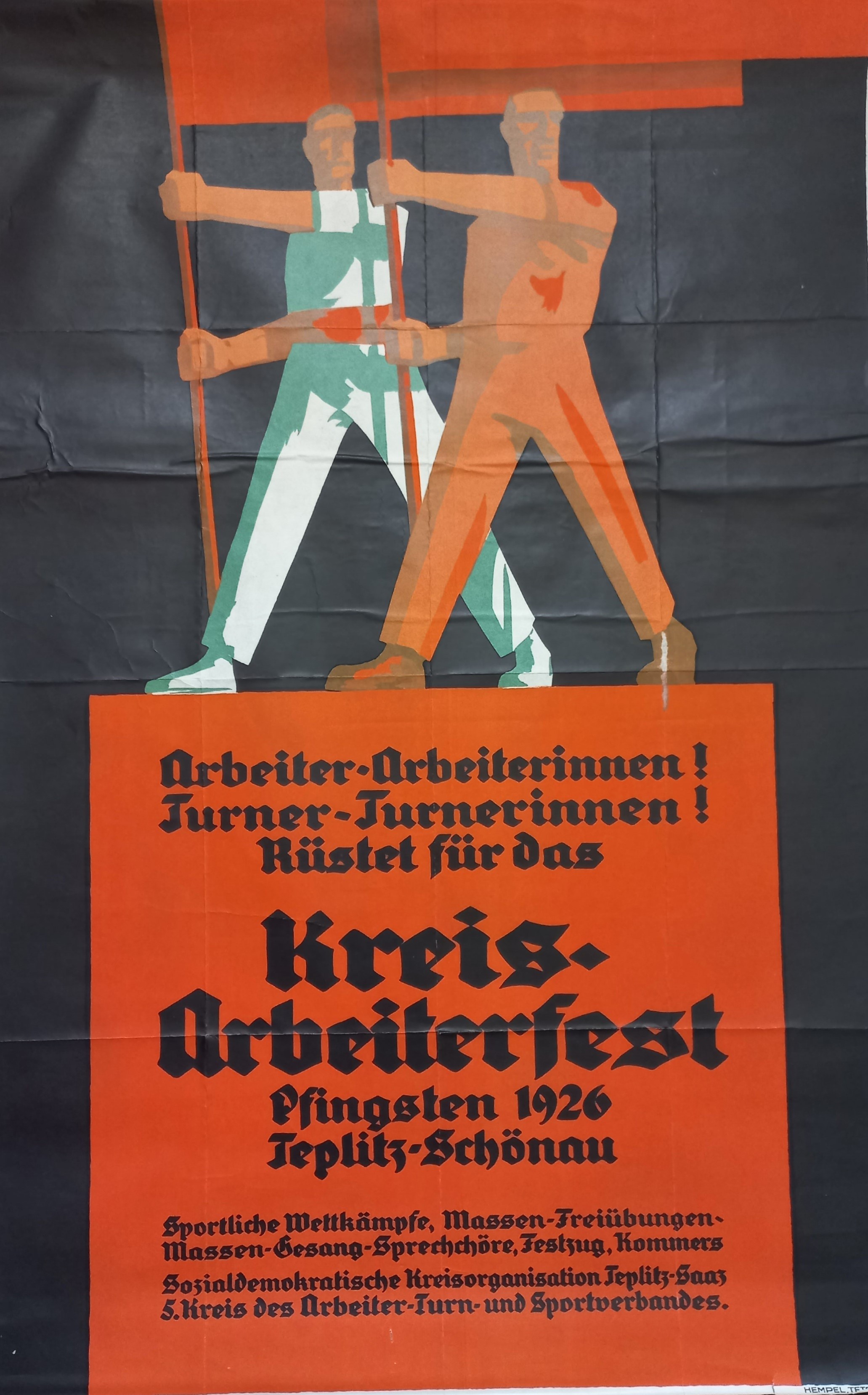 Náhledový obrázek Kreis Arbeiterfest Teplitz - Schönau - 1