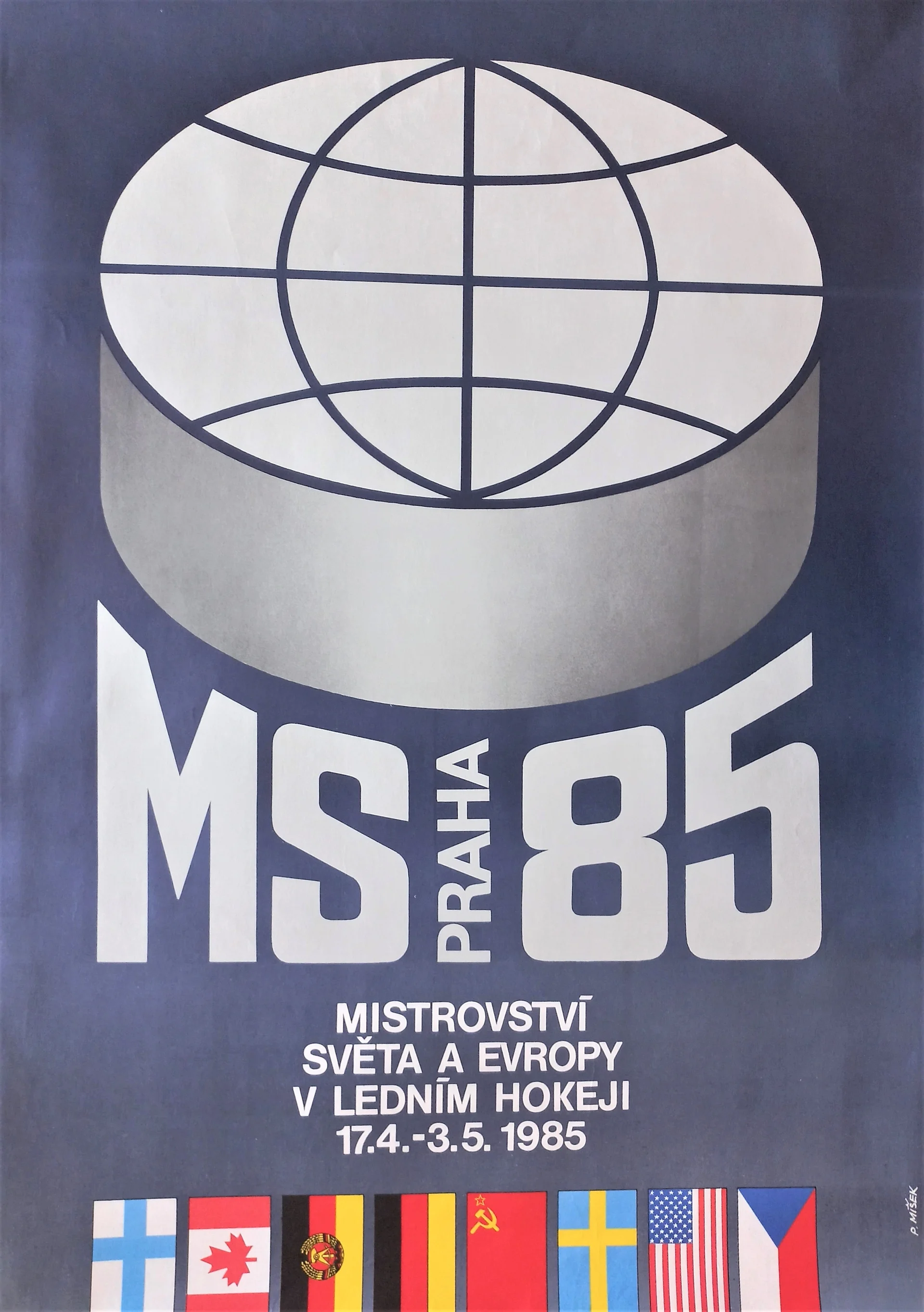 Náhledový obrázek předmětu Mistrovství světa a Evropy v ledním hokeji. Československo 1985