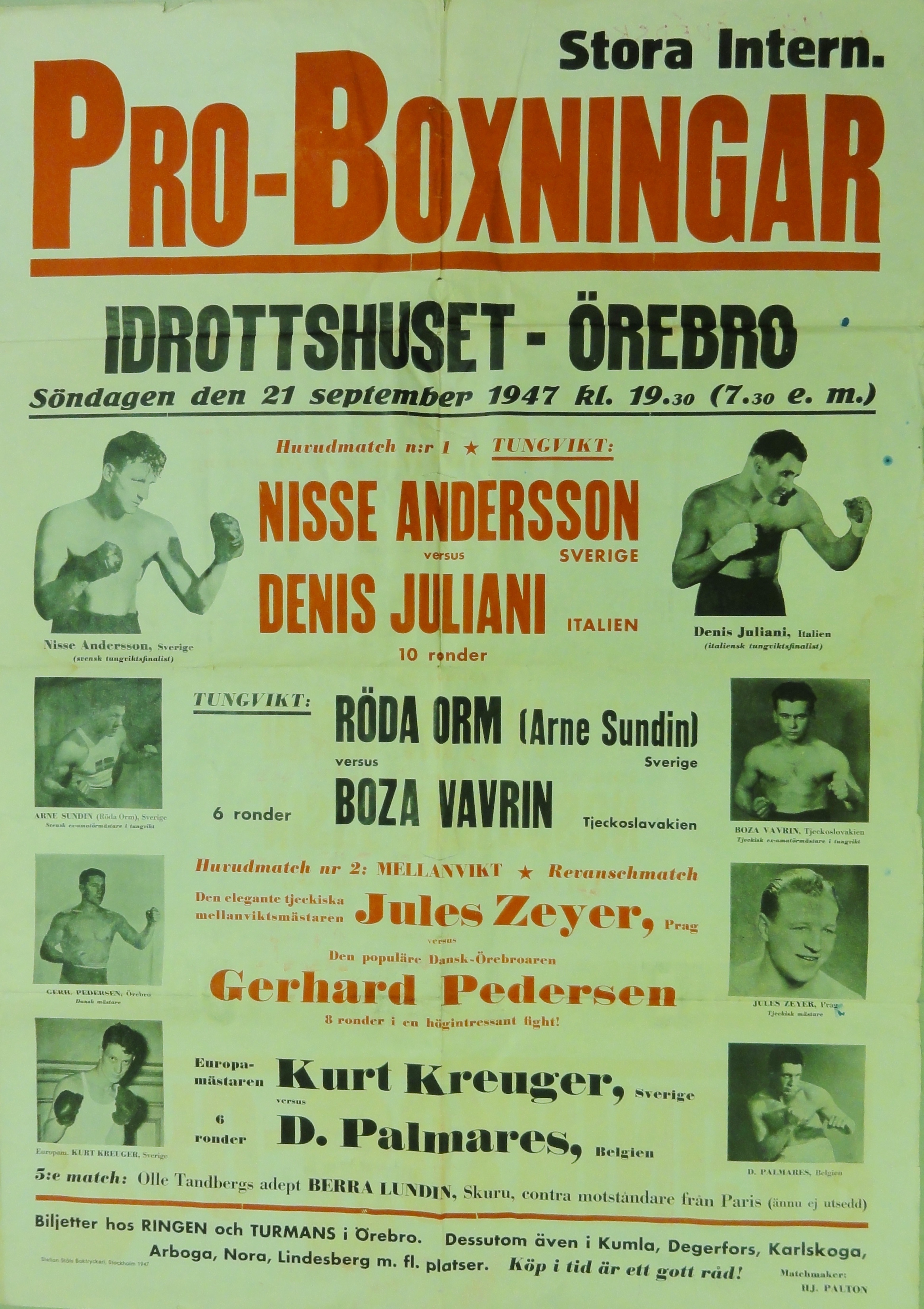 Náhledový obrázek Mezistátní utkání v boxu - 1