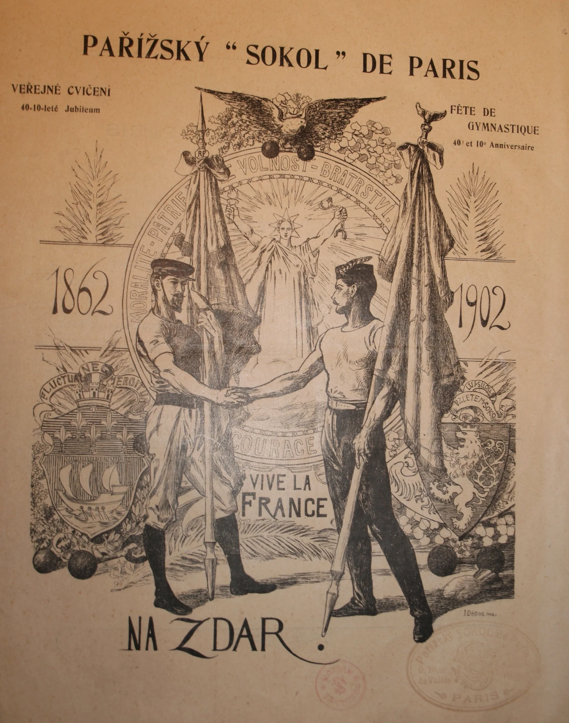 Náhledový obrázek předmětu Pařížský "Sokol" de Paris