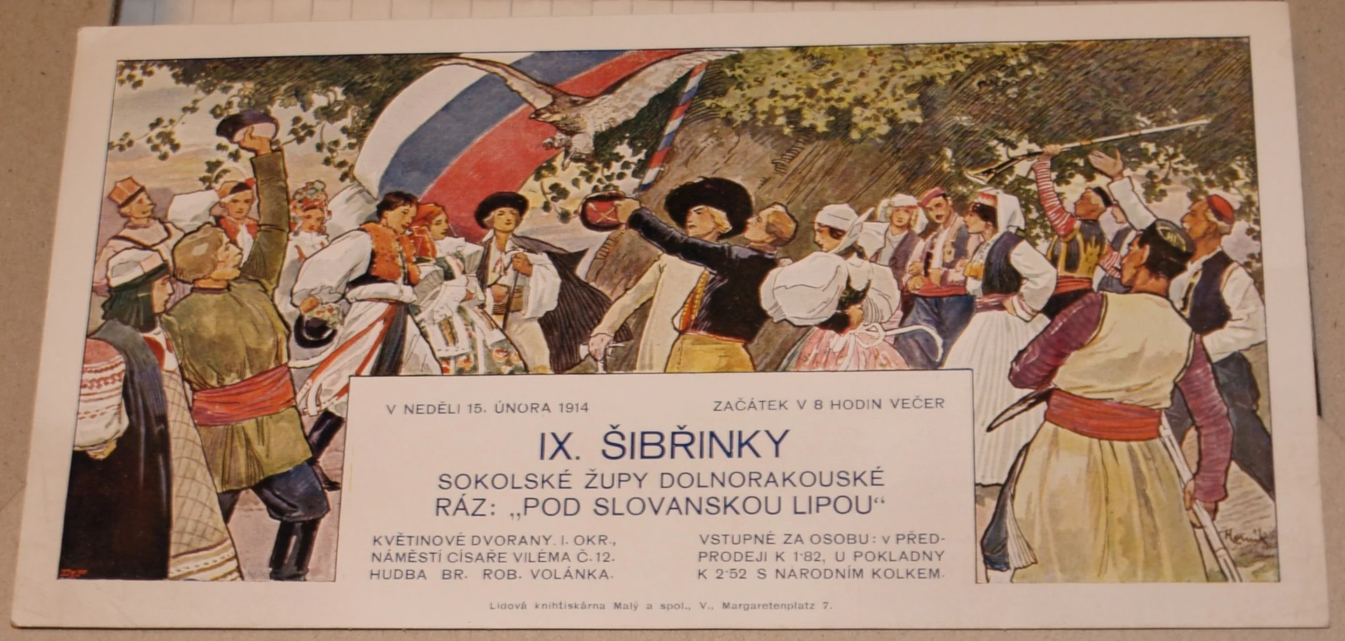 Náhledový obrázek předmětu IX. Šibřinky Sokolské župy dolnorakouské