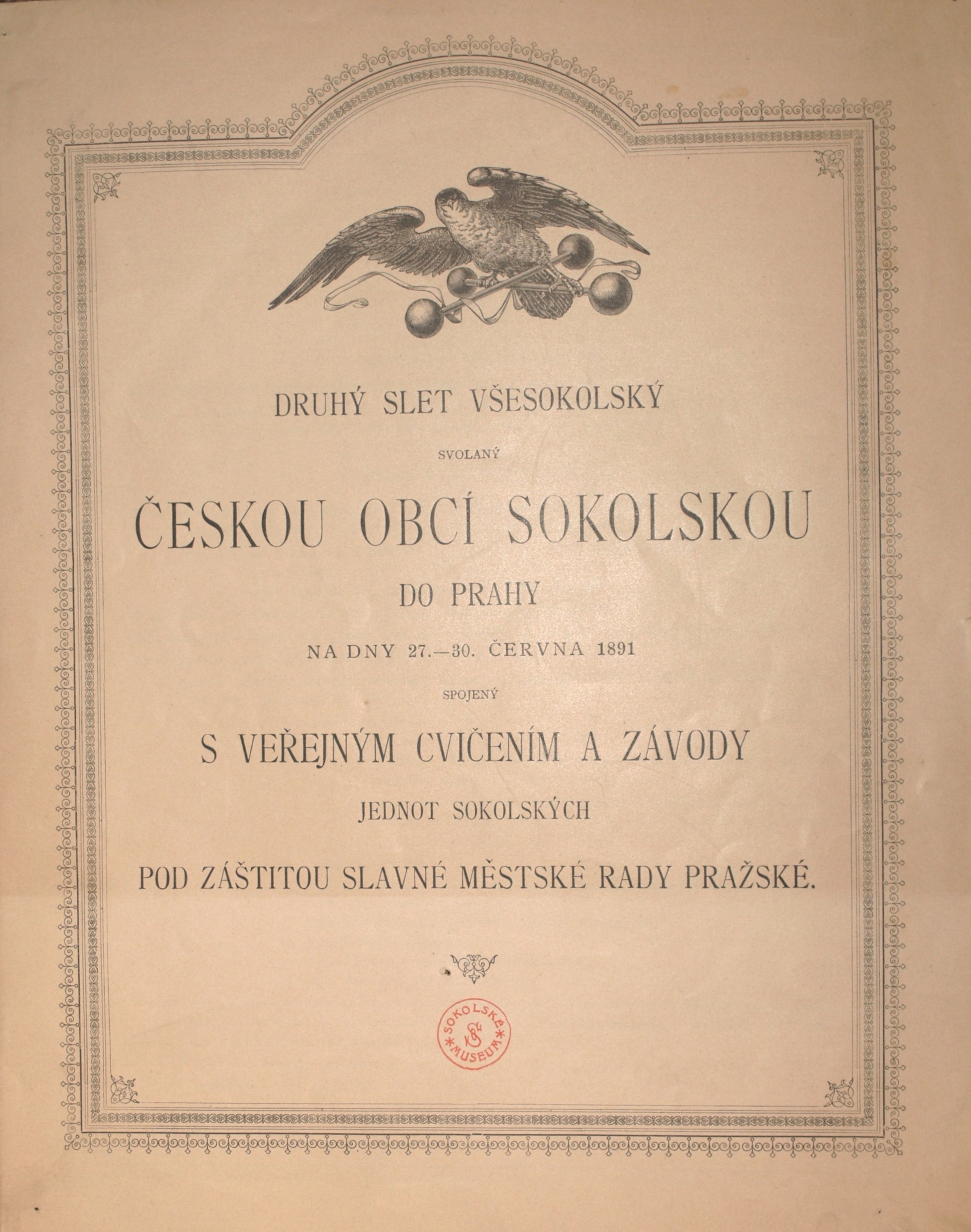 Náhledový obrázek Druhý slet všesokolský - 1