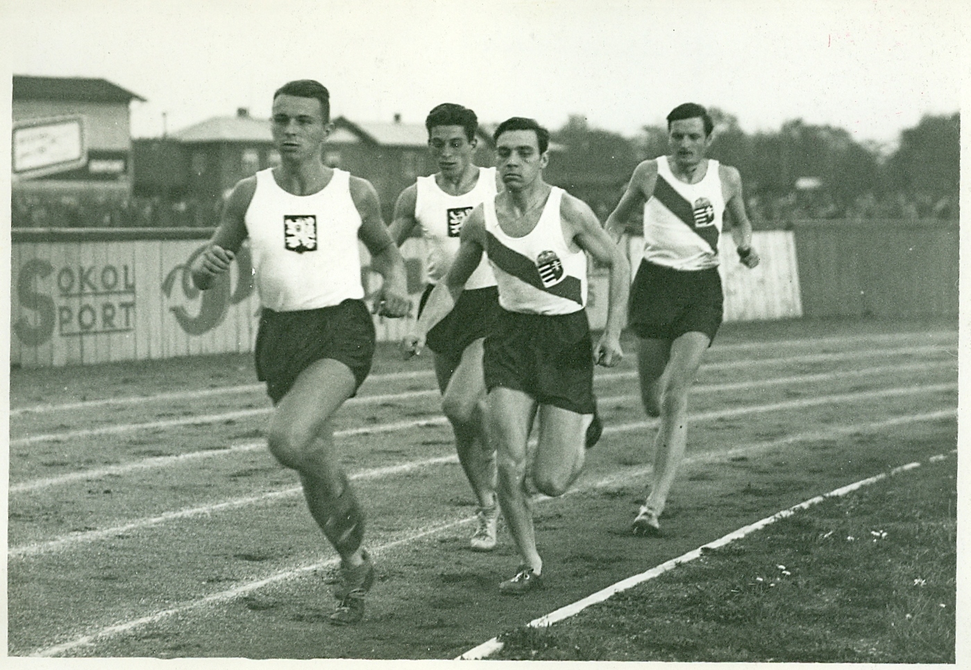 Náhledový obrázek Běh 5000 m. ČSR-Maďarsko - 1