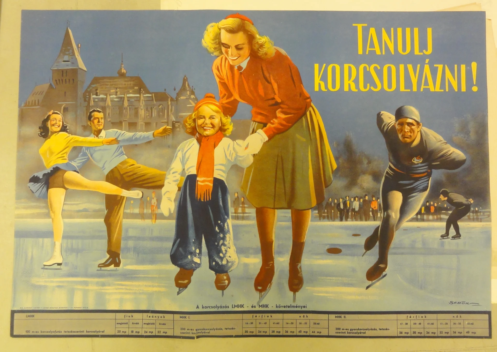 Náhledový obrázek předmětu Tanulj korcsolyázni!