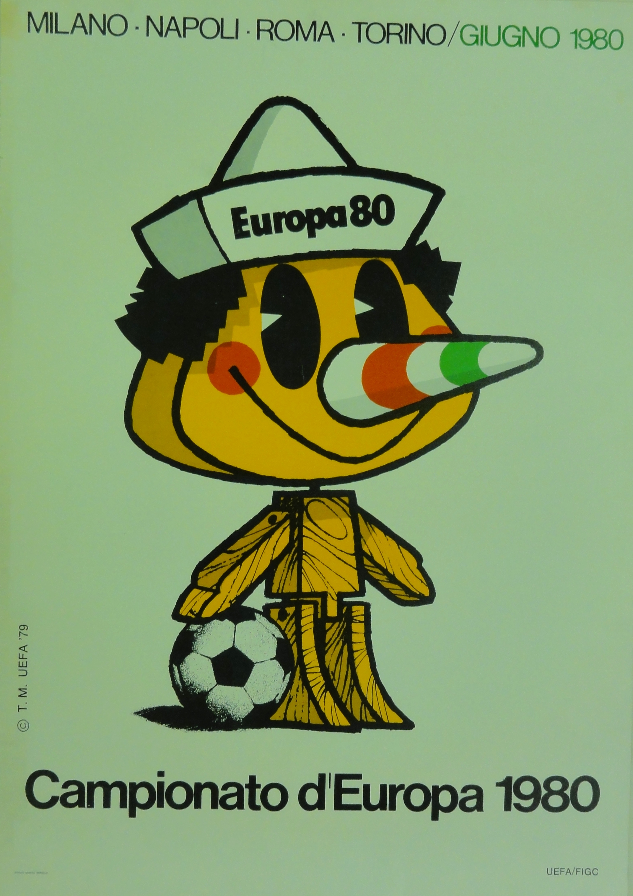 Náhledový obrázek Mistrovství Evropy ve fotbale. Itálie 1980 - 1