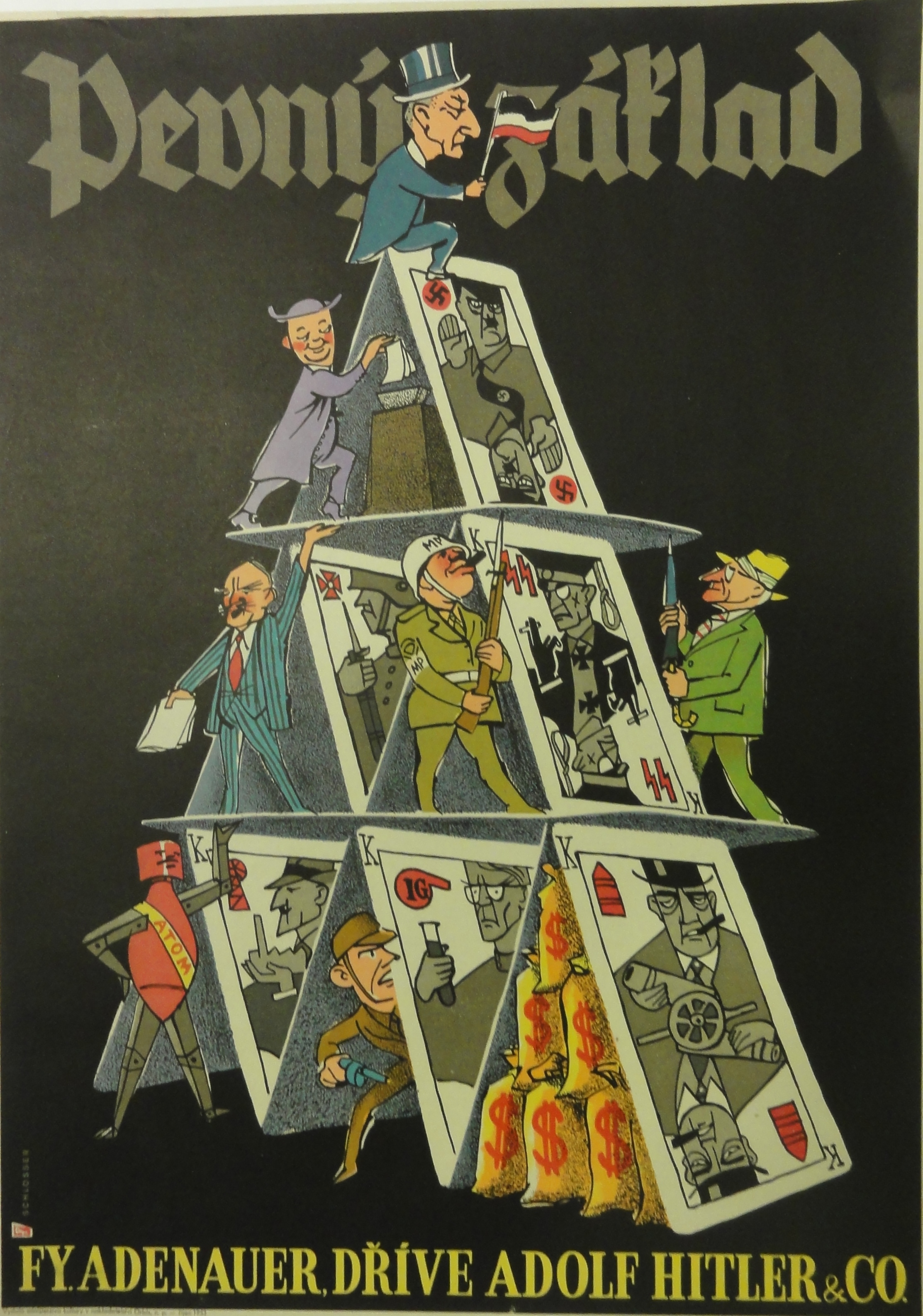 Náhledový obrázek Pevný základ. Fy. Adenauer dříve Adolf Hitler & Co. - 1