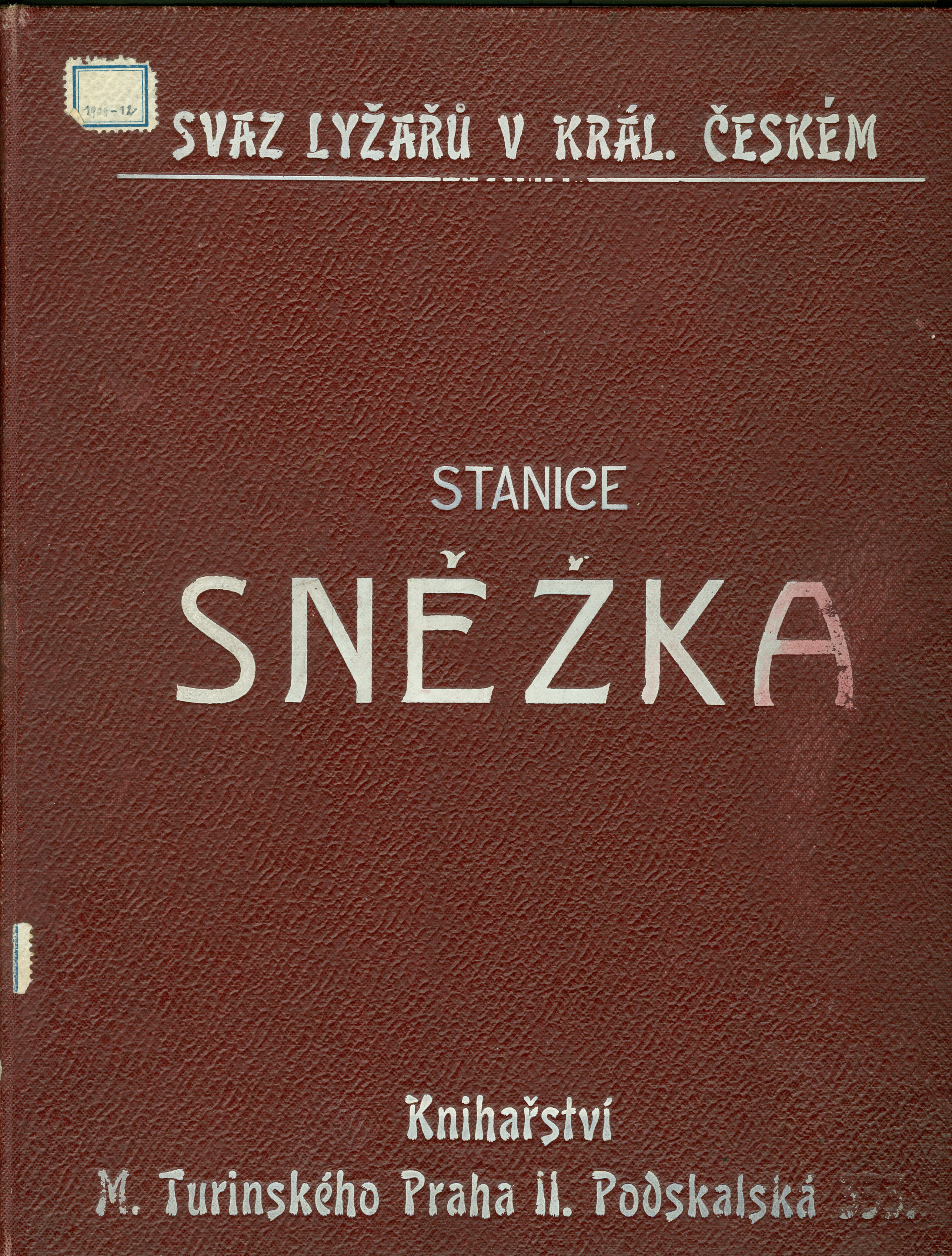 Náhledový obrázek Staniční kniha. Sněžka - 2