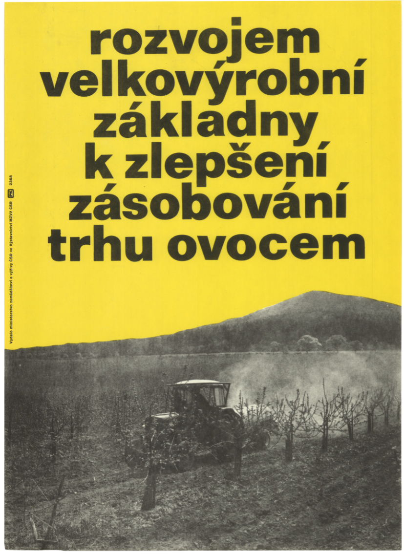 Náhledový obrázek Výzva k zlepšení zásobování trhu ovocem, plakát - 1