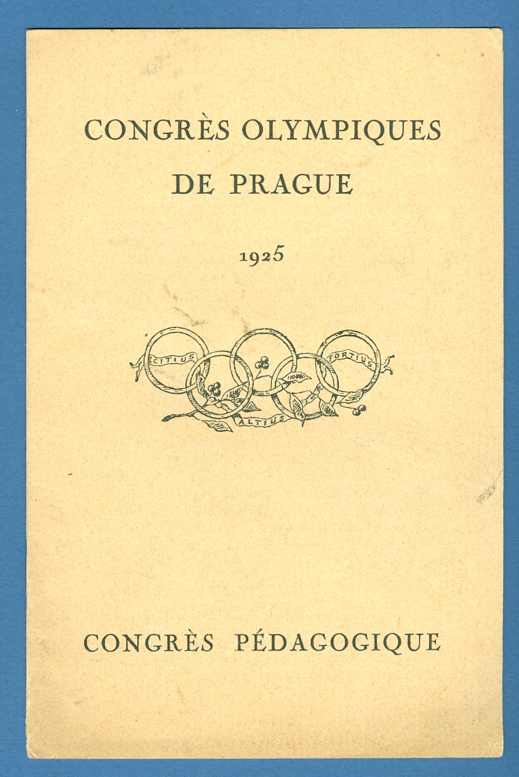 Náhledový obrázek Congrés Olympiques de Prague - 1