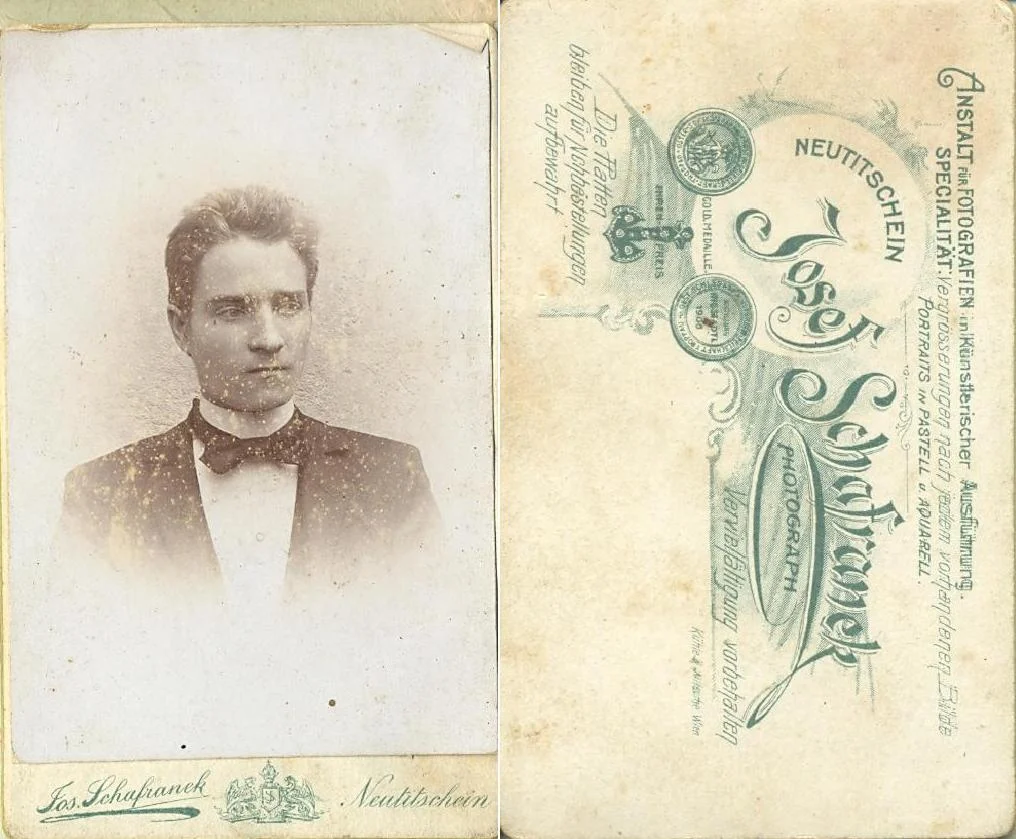 Náhledový obrázek předmětu Portrétní fotografie Ferdinanda Prokeše