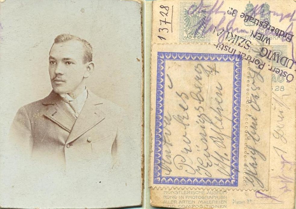 Náhledový obrázek Portrétní fotografie Antonína Prokeše - 1