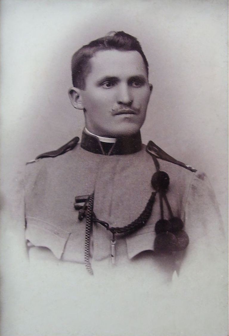 Náhledový obrázek Vincenc Vrtáček z Barchova jako voják ve Vysokém Mýtě - 1