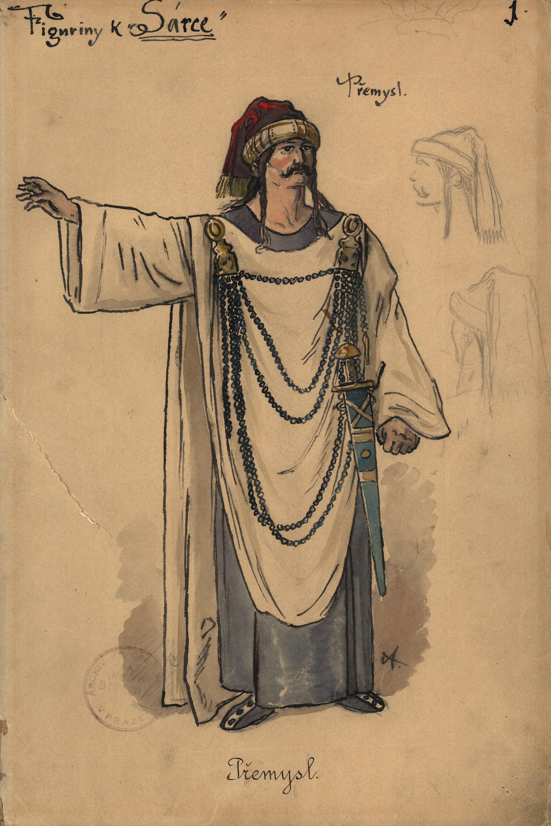 Náhledový obrázek Přemysl (hra Šárka) - 1