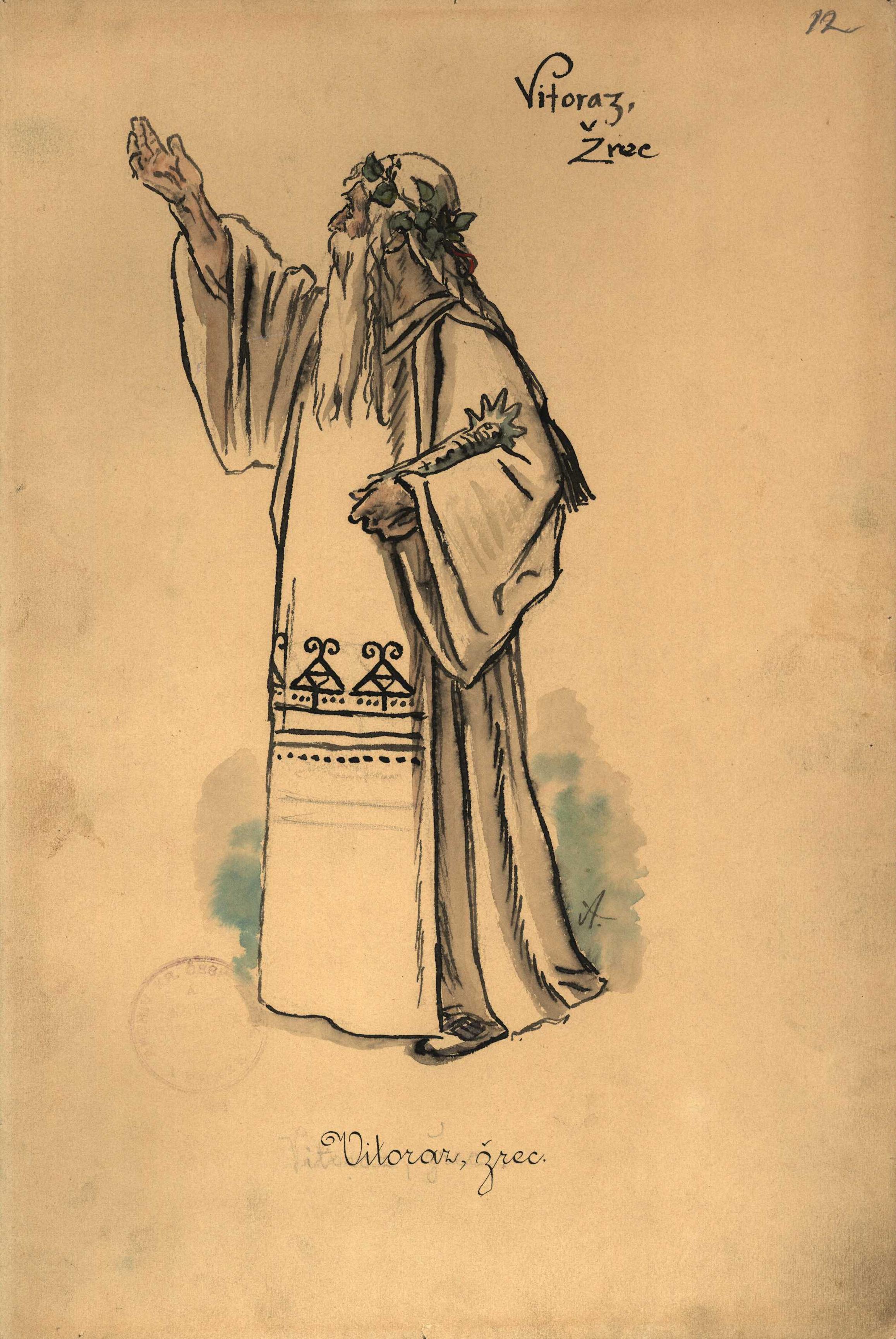 Náhledový obrázek Vitoraz, žrec (hra Šárka) - 1