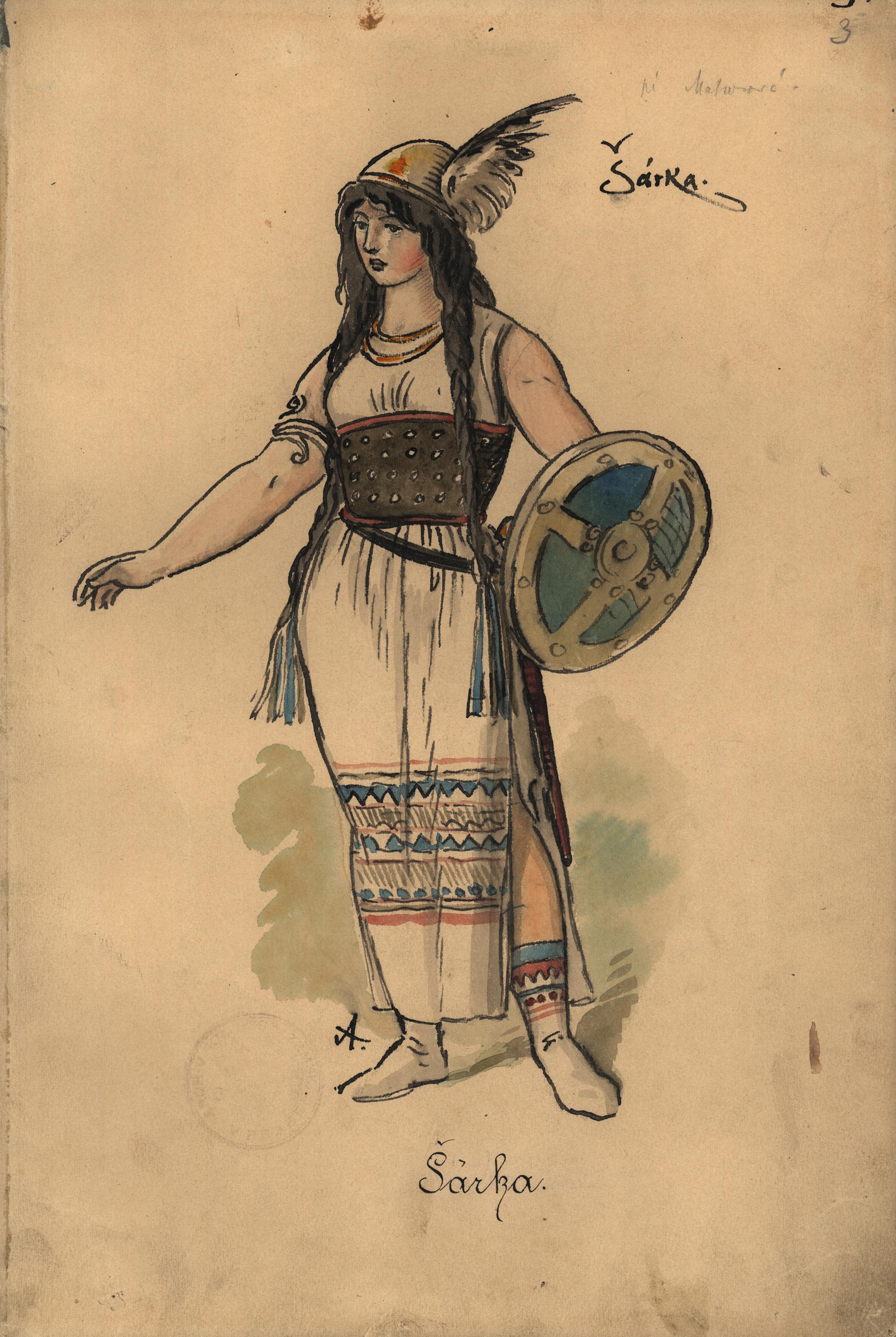 Náhledový obrázek Šárka (hra Šárka) - 1