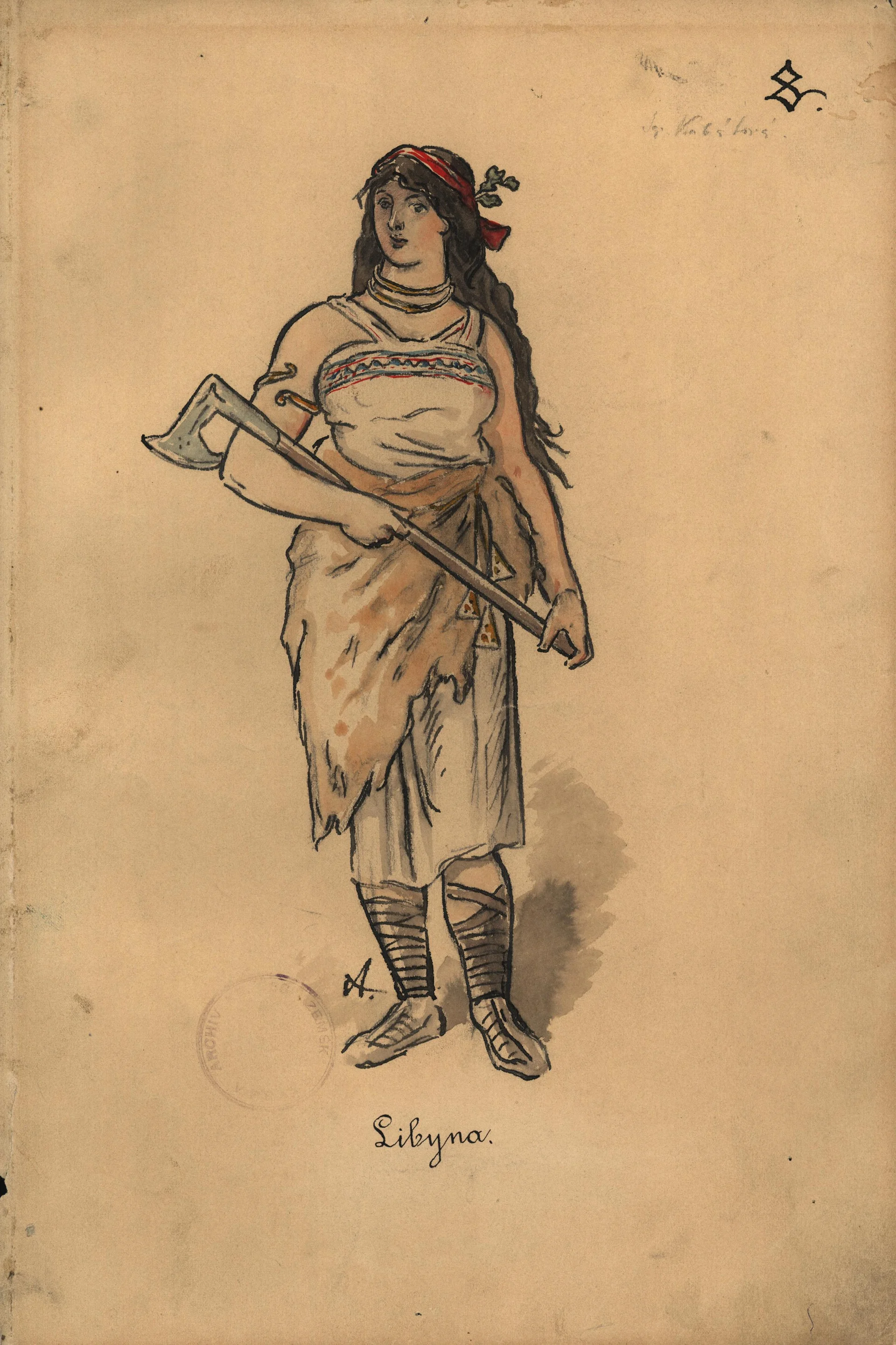 Náhledový obrázek předmětu Libyna (hra Šárka)