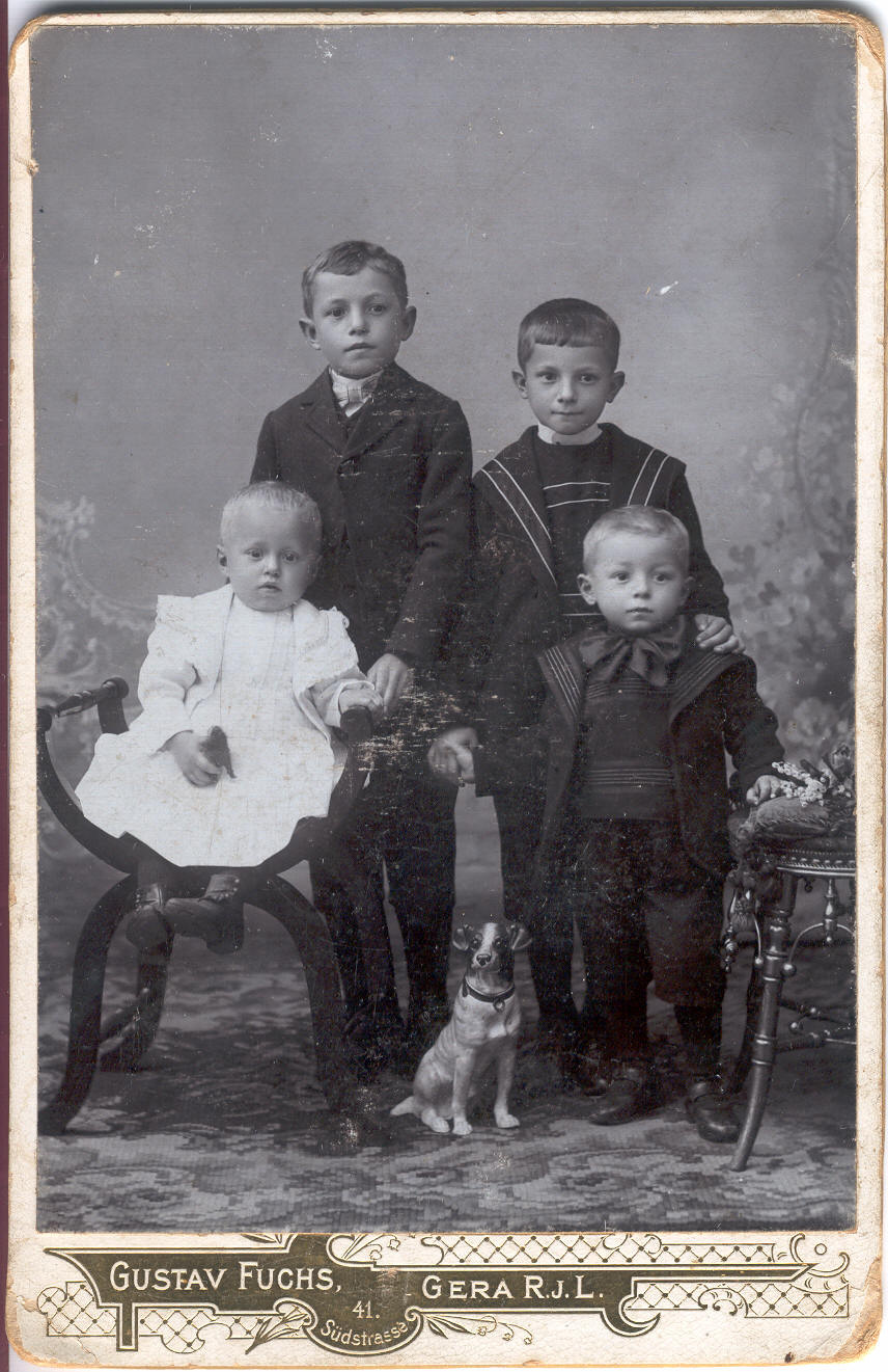 Náhledový obrázek Georg Sieber s bratry - 1