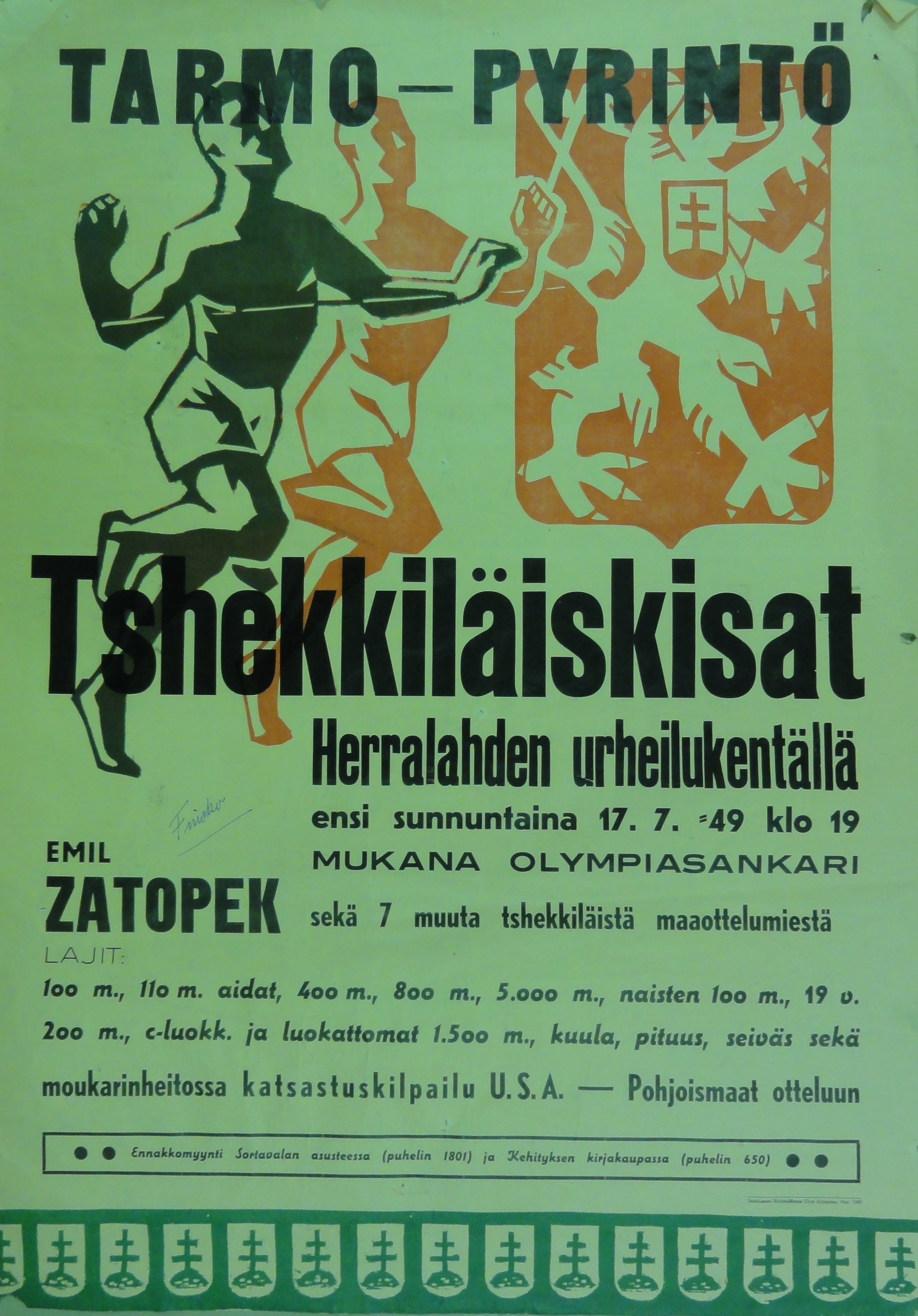 Náhledový obrázek Tarmo - Pyrintö. Tshekkiläiskisat - 1