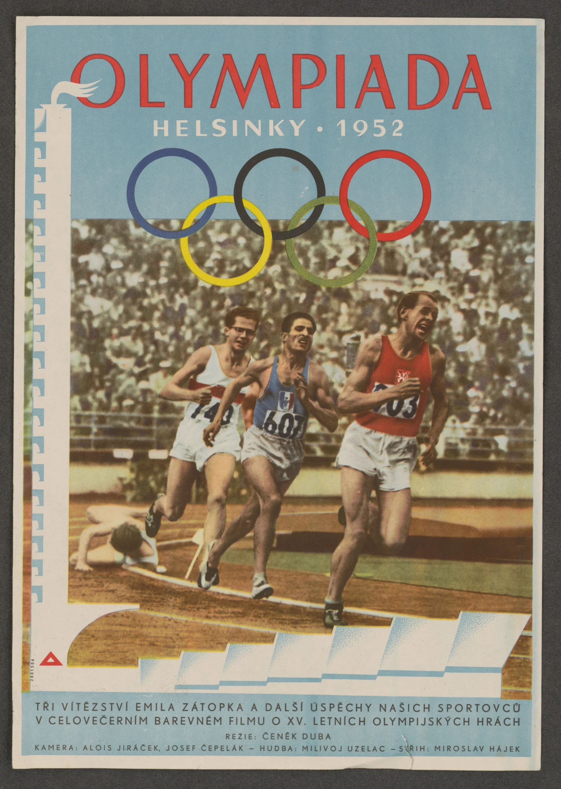 Náhledový obrázek předmětu Olympijské hry v Helsinkách 1952