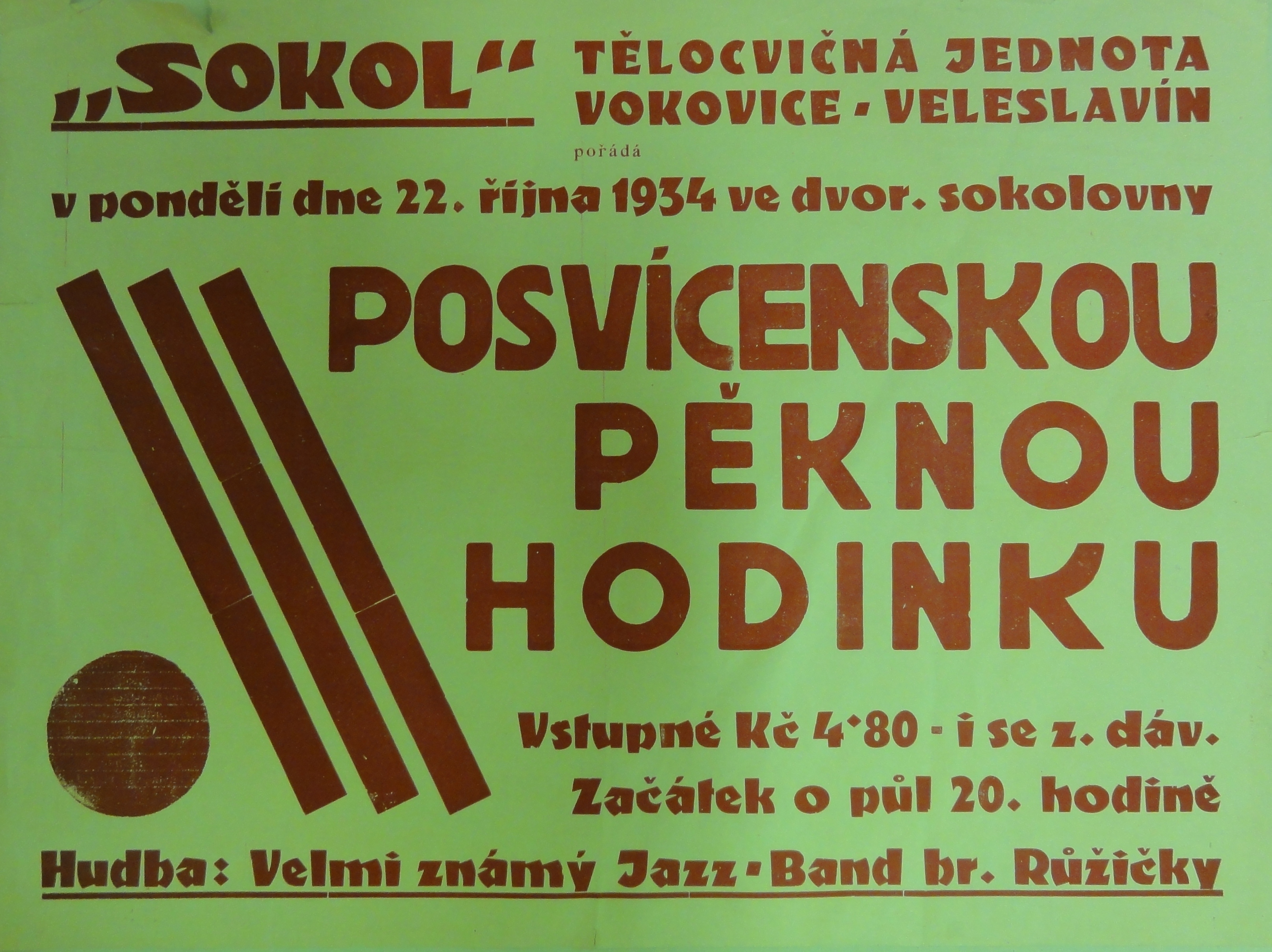 Náhledový obrázek Posvícenská pěkná hodinka - 1