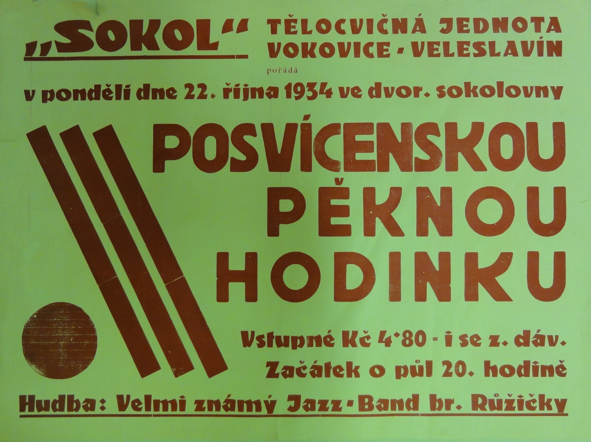 Náhledový obrázek předmětu Posvícenská pěkná hodinka