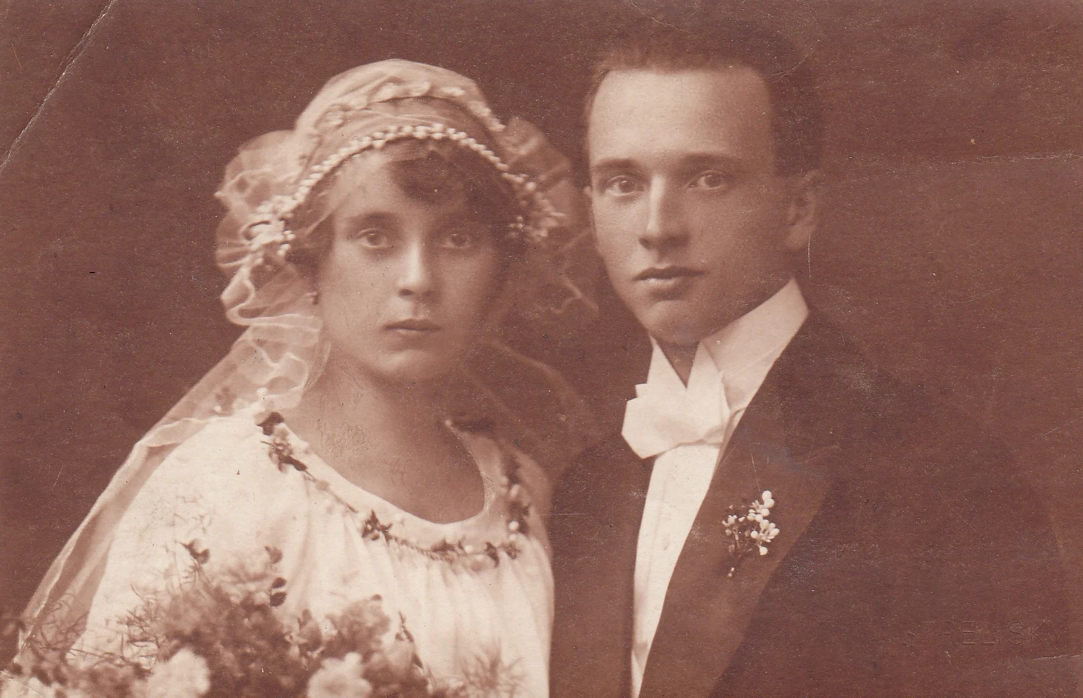 Náhledový obrázek předmětu Svatební fotografie prarodičů