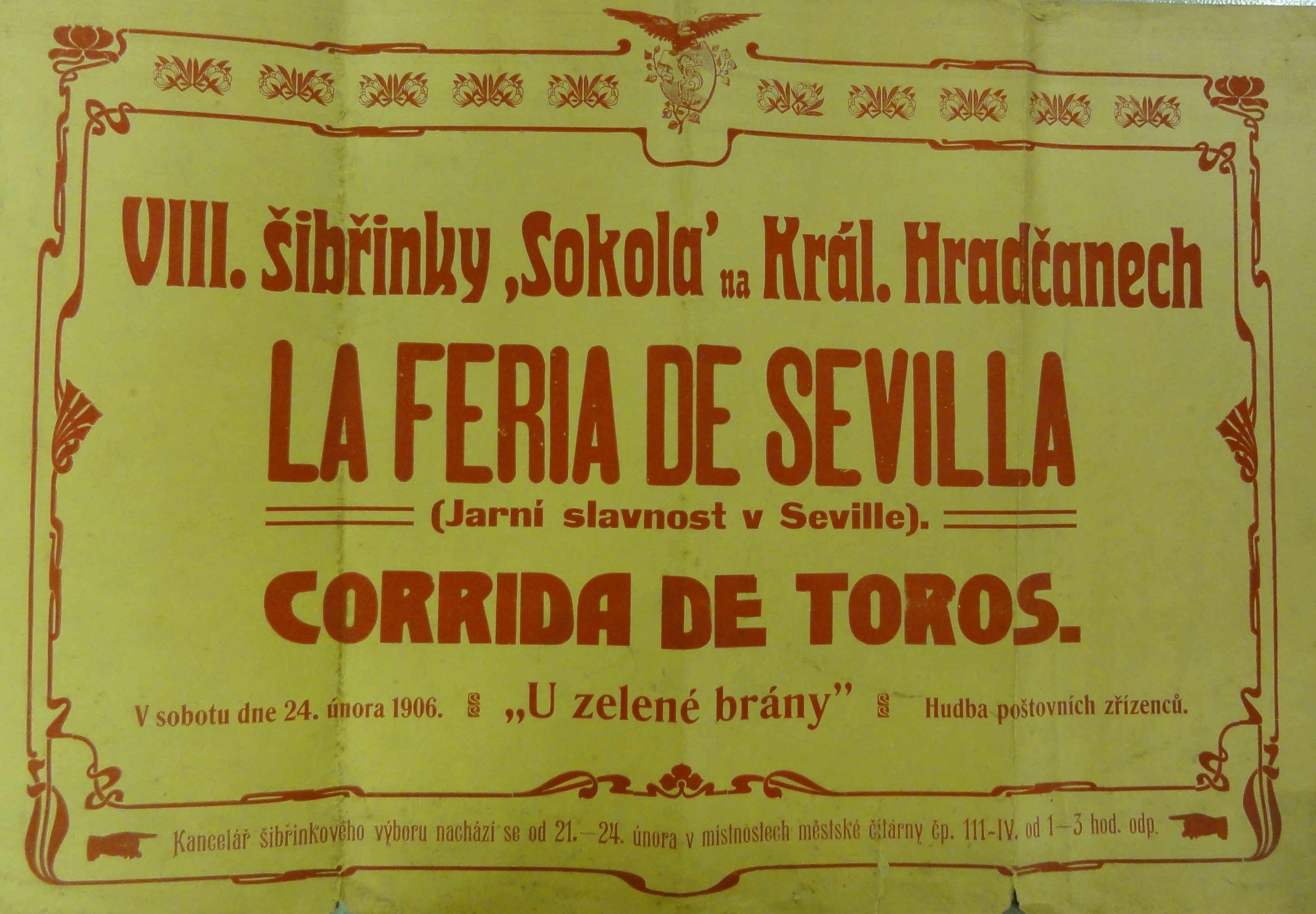 Náhledový obrázek Šibřinky Sokola Hradčany. La Feria de Sevilla - 1