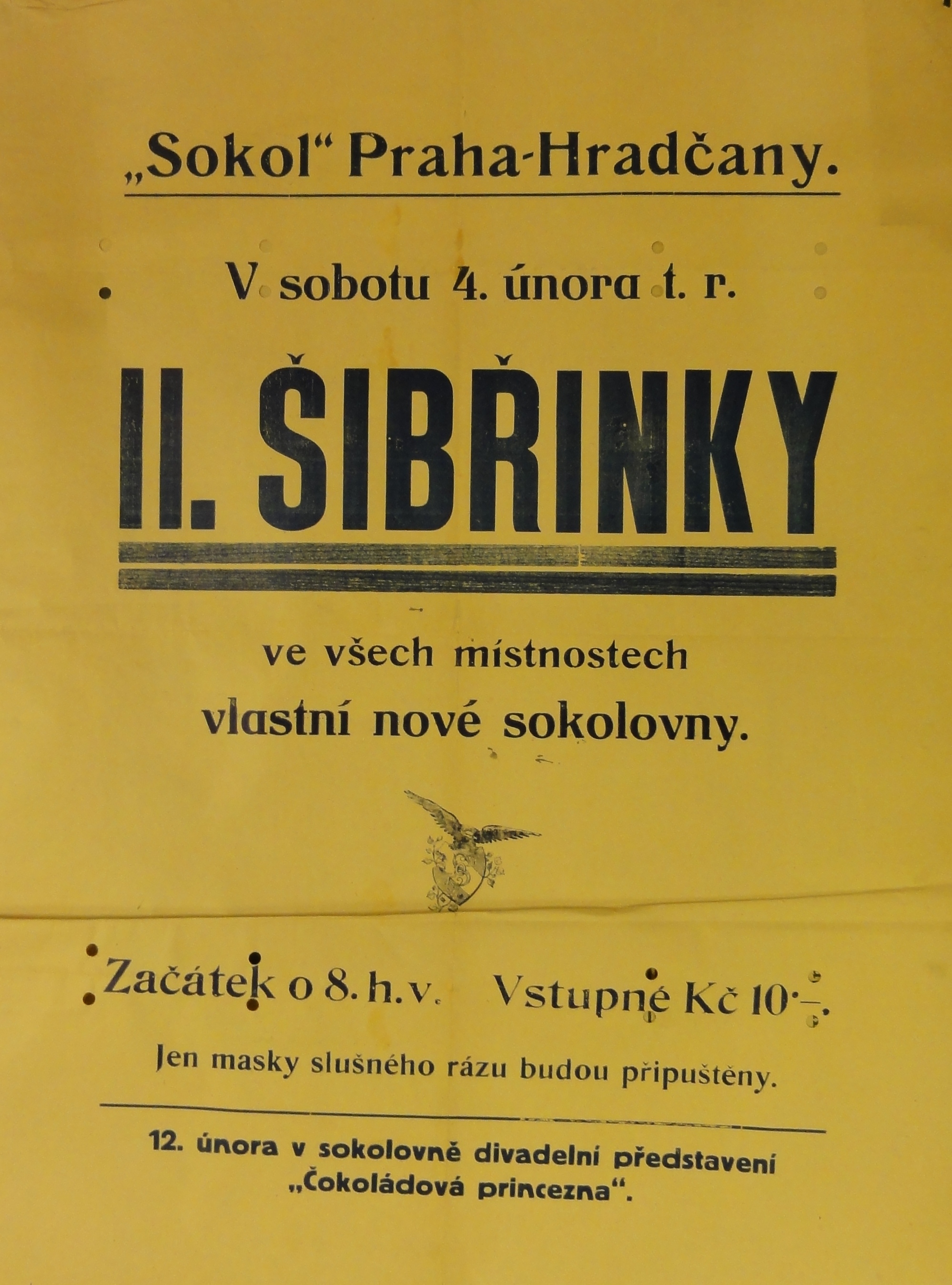 Náhledový obrázek Šibřinky Sokola Hradčany - 1
