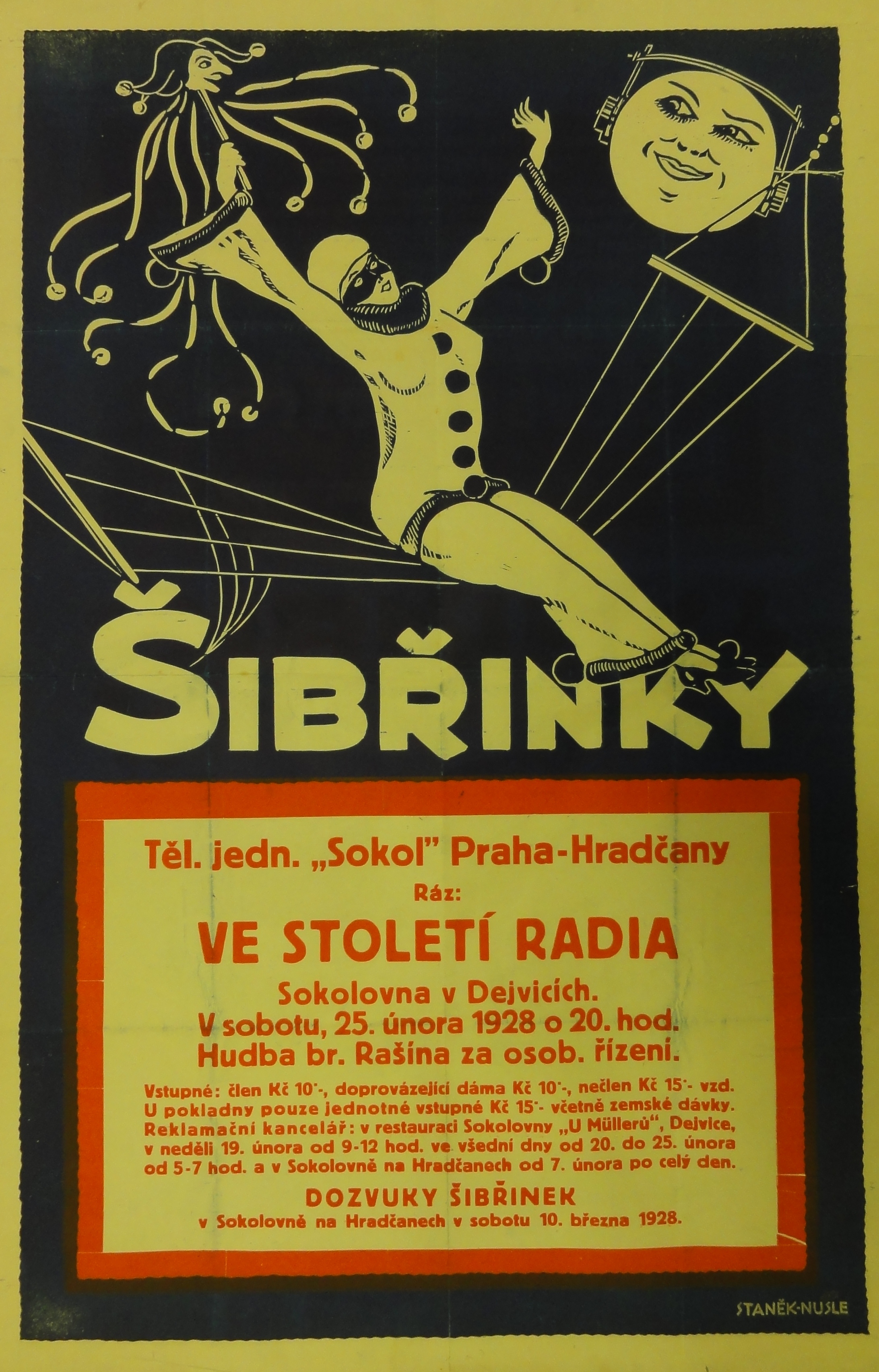 Náhledový obrázek Šibřinky Sokola Hradčany. Ve století radia - 1