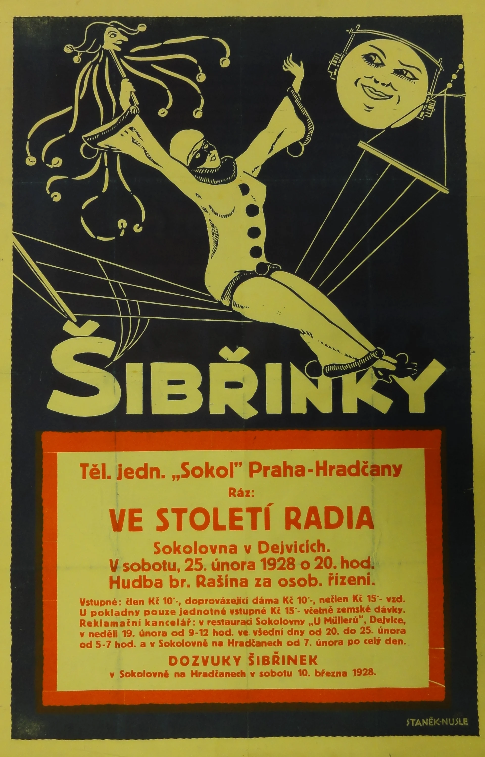 Náhledový obrázek předmětu Šibřinky Sokola Hradčany. Ve století radia