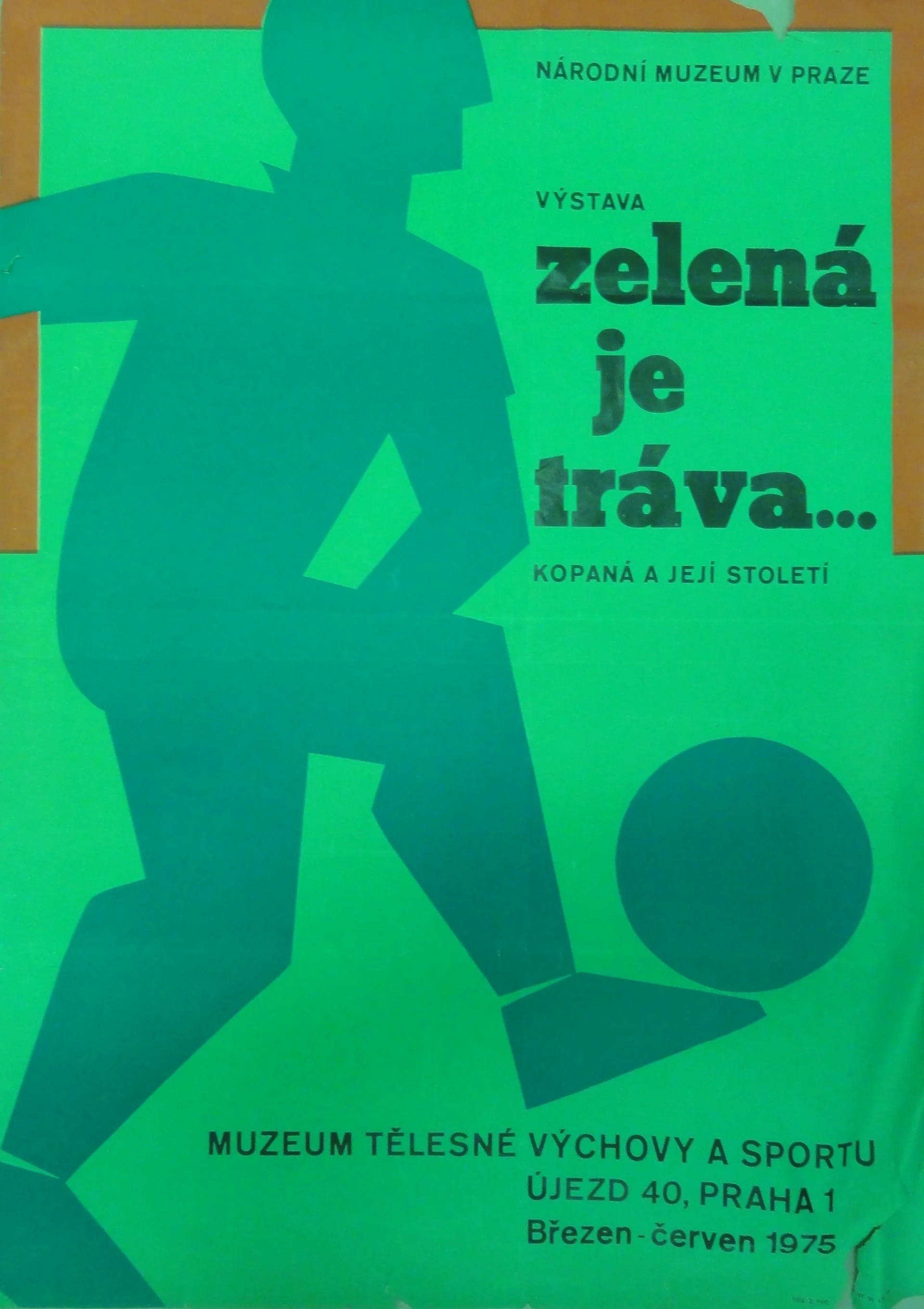 Náhledový obrázek předmětu Výstava MTVS. Zelená je tráva