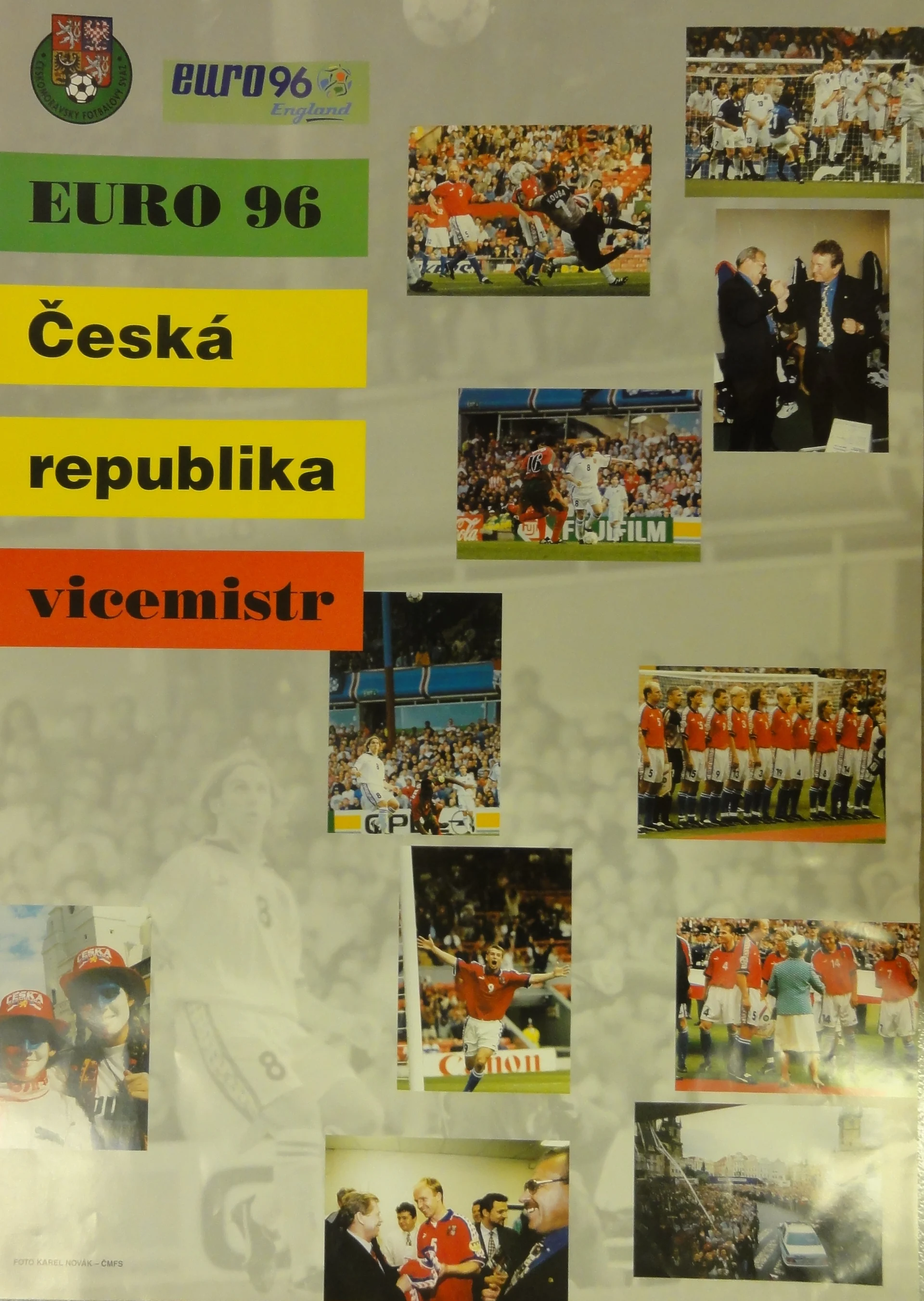 Náhledový obrázek předmětu Euro ´96. Česká republika. Vicemistr